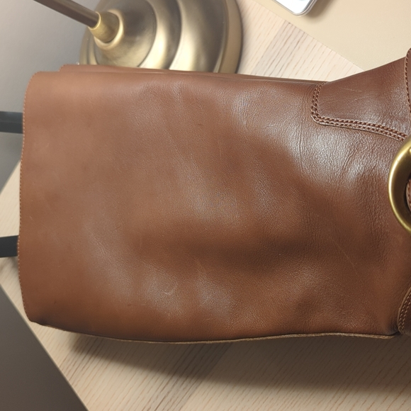 SOLD NWOT Coach Tall Brown Zip Up Leather Riding Boots - Picture 6 of 14